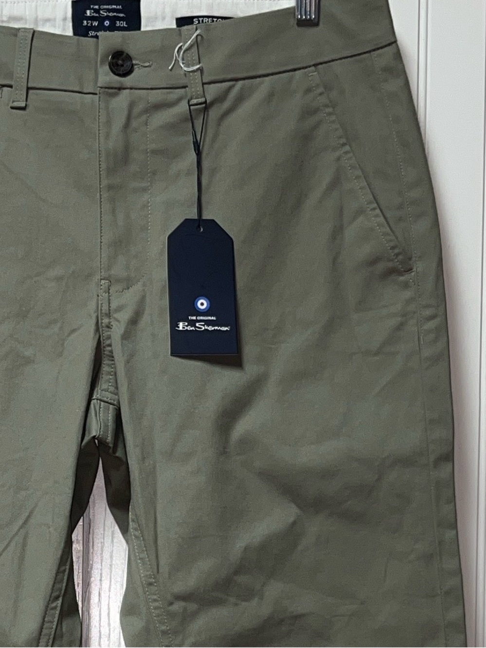 Ben Sherman Chino Pants 32 NWT